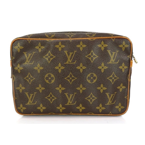 Louis Vuitton Monogram Toiletry Bag in Brown and Gold - Picture 2 of 13